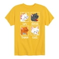 thumbnail image 1 of Disney Classics - Cats & Dogs - Un Deux Trois Cat - Toddler And Youth Short Sleeve Graphic T-Shirt, 1 of 5