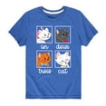 thumbnail image 1 of Disney Classics - Cats & Dogs - Un Deux Trois Cat - Toddler And Youth Short Sleeve Graphic T-Shirt, 1 of 5