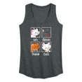 thumbnail image 1 of Disney Classics - Cats & Dogs - Un Deux Trois Cat - Women's Racerback Tank Top, 1 of 5