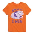 thumbnail image 1 of Disney Classics - Cats & Dogs - Yzma Cat I Win - Toddler And Youth Short Sleeve Graphic T-Shirt, 1 of 5
