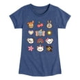 thumbnail image 1 of Disney Classics - Character Group With Icons - Toddler & Youth Girls Short Sleeve Graphic T-Shirt, 1 of 5