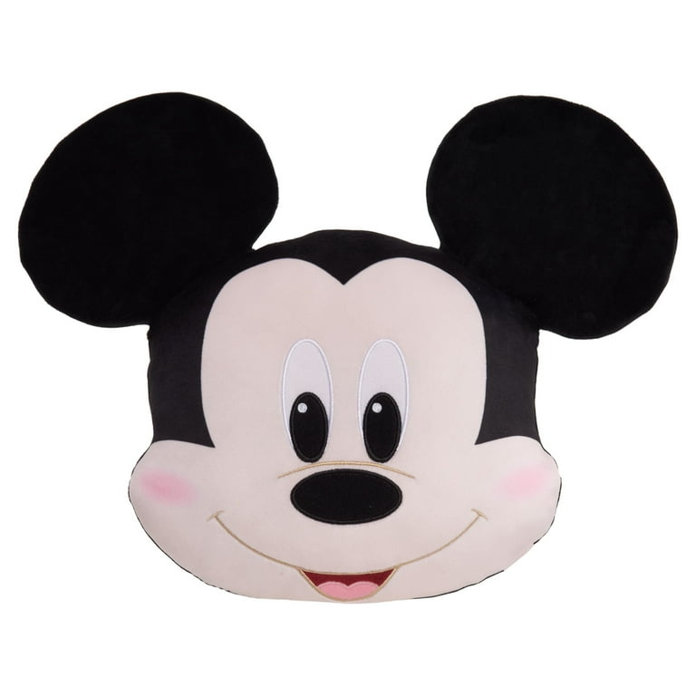 Disney Classics Character Heads, Mickey Mouse, 13-Inch Plushie, Soft Pillow  Buddy Toy for Kids, Officially Licensed Kids Toys for Ages 2 Up, Gifts and  Presents 