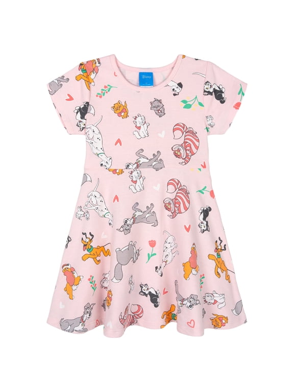Classics Little Girls' Skater Dress Classics Blush Pink