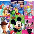 thumbnail image 1 of Disney Classics Coloring and Activity Books for Kids – Bulk Coloring Bundle with Mickey Mouse, Minnie, Ariel Featuring Stickers, Activities, Mazes, Games, Puzzles, and More, 1 of 8