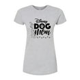 thumbnail image 1 of Disney - Dog Mom - Juniors Fitted Graphic T-Shirt, 1 of 5
