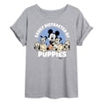 thumbnail image 1 of Disney Classics - Easily Distracted By Puppies - Women's Oversized T-Shirt, 1 of 5