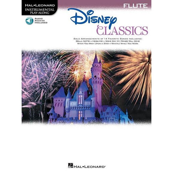 Disney Classics: For Flute Instrumental Play-Along Pack (Paperback)