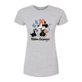 thumbnail image 1 of Disney Classics - Kitten Expurrt - Juniors Fitted Graphic T-Shirt, 1 of 5