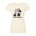 thumbnail image 1 of Disney Classics - Kitten Expurrt - Juniors Fitted Graphic T-Shirt, 1 of 5