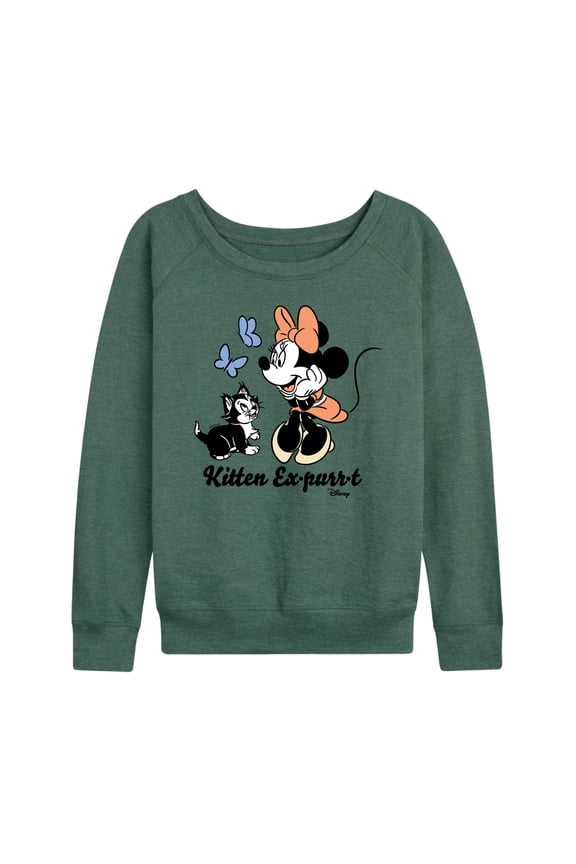 Classics - Kitten Expurrt - Women's Lightweight French Terry Long Sleeve Shirt
