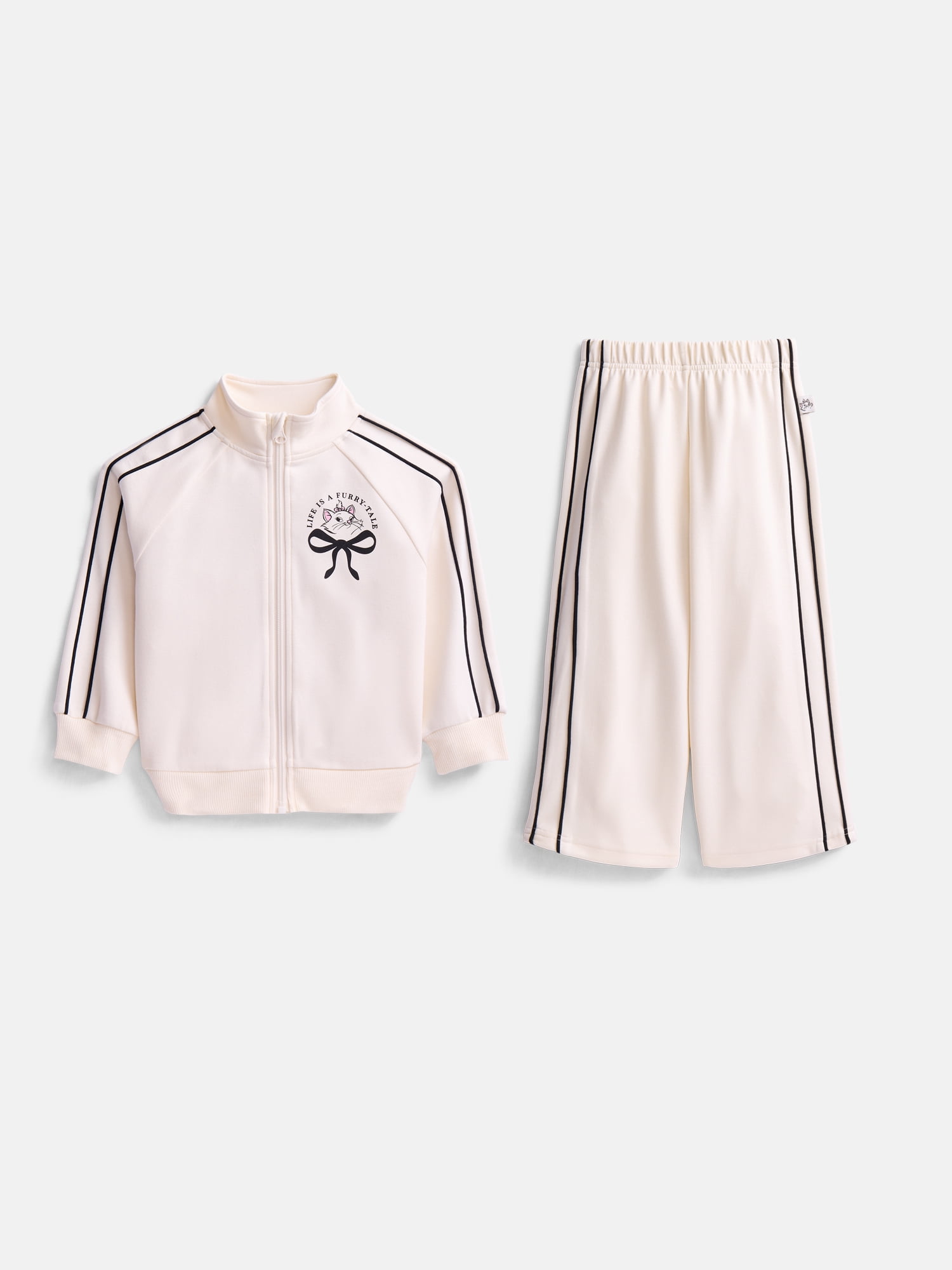 Disney Aristocrats Marie Toddler Girls Track Jacket and Pants Set, 2 Piece, Sizes 12M-5T