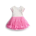thumbnail image 1 of Disney Classics Marie Toddler Girls Graphic Tutu Dress with Short Sleeves, Sizes 12M-5T, 1 of 8