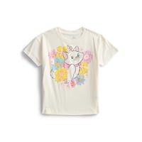 Disney Classics Marie Toddler Graphic Crewneck Tee w/ Short Sleeves (Sizes 12M-2T) only