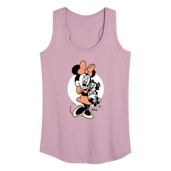 Disney Classics - Minnie And Figaro - Women's Racerback Tank Top