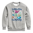 thumbnail image 1 of Disney Classics - Timeless Classics - Dumbo, Alice, & Tinkerbell - Toddler And Youth Crewneck Fleece Sweatshirt, 1 of 4