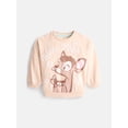 thumbnail image 1 of Disney Classics Bambi Toddler Girls Graphic Crewneck Sweatshirt, Sizes 12M-5T, 1 of 3