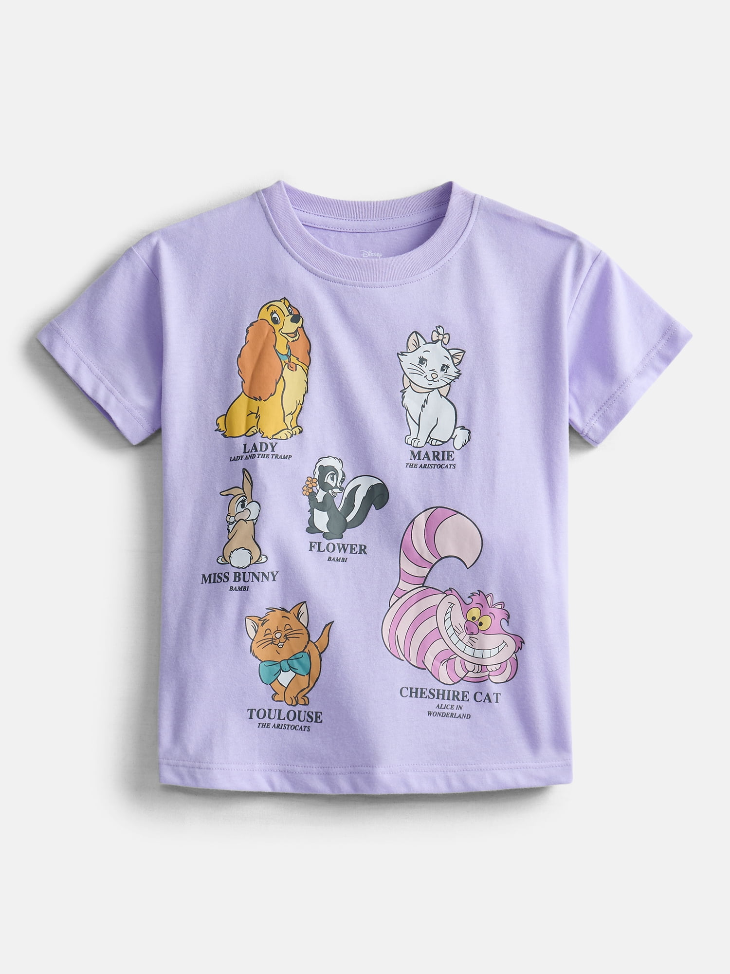 Disney Classics Toddlers' Graphic Tee with Short Sleeves, Sizes 12M-5T