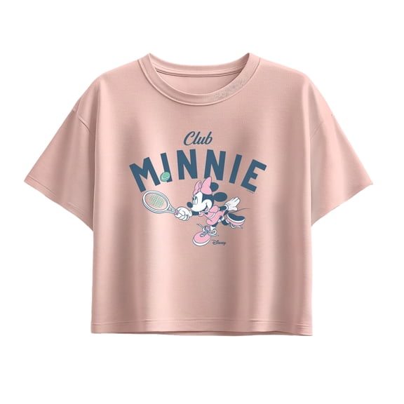 Disney - Club Minnie - Youth Girls Boxy T-Shirt
