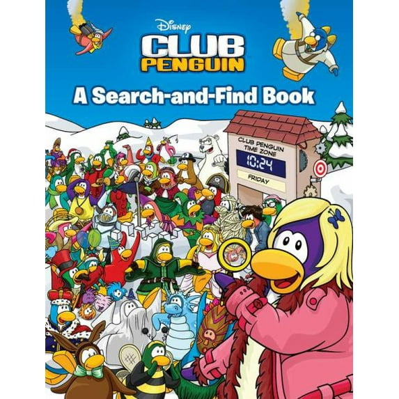 Disney Club Penguin: A Search-And-Find Book (Paperback)