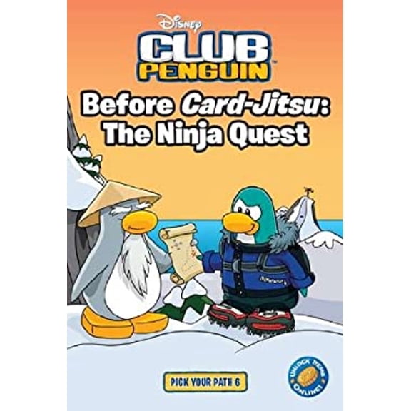 Pre-Owned Before Card-jitsu: The Ninja Quest (Disney Club Penguin: Pick Your Path) (Paperback) 0448457229 9780448457222