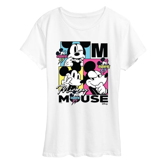 Disney - Cmyk Mickey - Women's Short Sleeve Graphic T-Shirt
