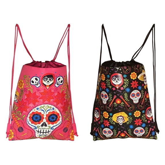 Disney Coco Drawstring Backpack Pack Of 2