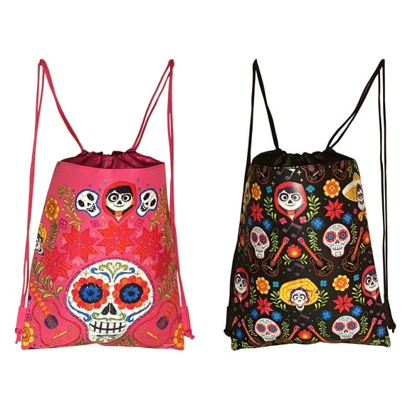 Disney Coco Drawstring Backpack Pack Of 2