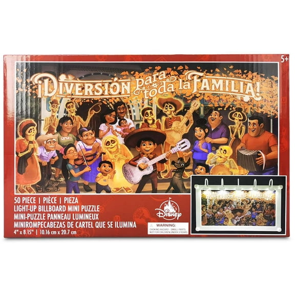 Disney Coco Light-Up Billboard Mini Puzzle New with Box