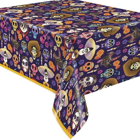 Disney Coco Rectangular Plastic Tablecover - 1 Pc
