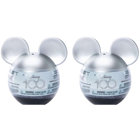 Disney Collectible Mini Figure LOT of 2 Mystery Packs