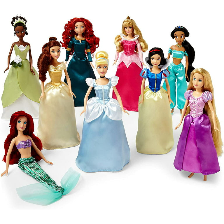 Disney Collection Disney Princess Dolls 9-Piece Playset 
