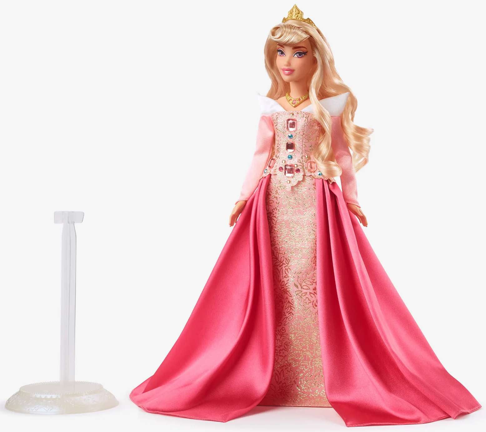 open lace back dress Aurora Princess Cosplay Costume Sparkling Blue Gown COSFUN main image 0