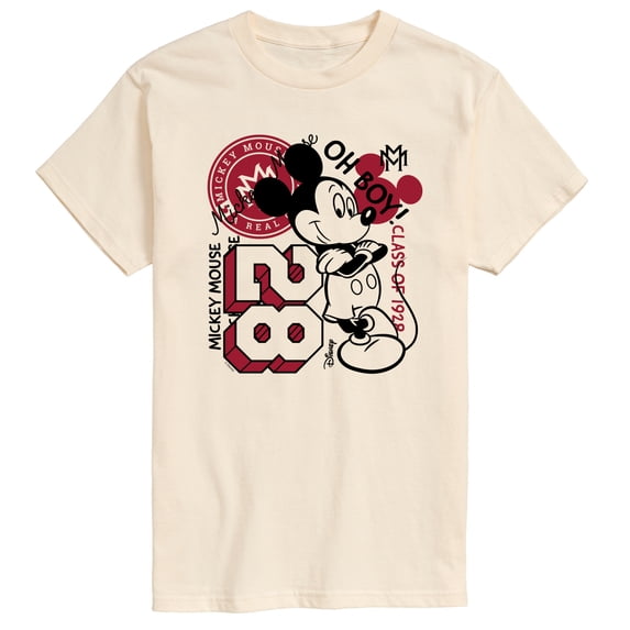 Disney - Collegiate Collage - Men's Short Sleeve Graphic T-Shirt