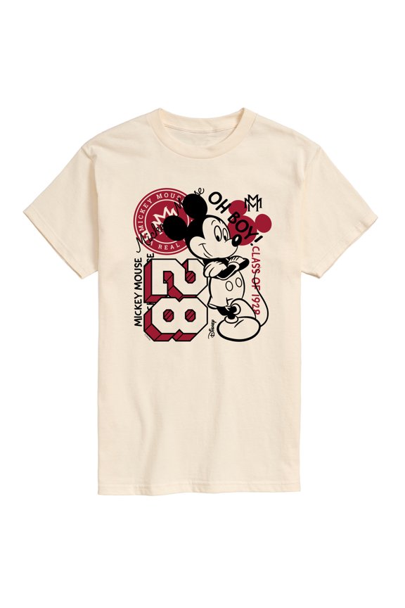 - Collegiate Collage - Men's Short Sleeve Graphic T-Shirt