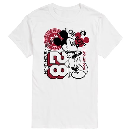 Disney - Collegiate Collage - Men's Short Sleeve Graphic T-Shirt