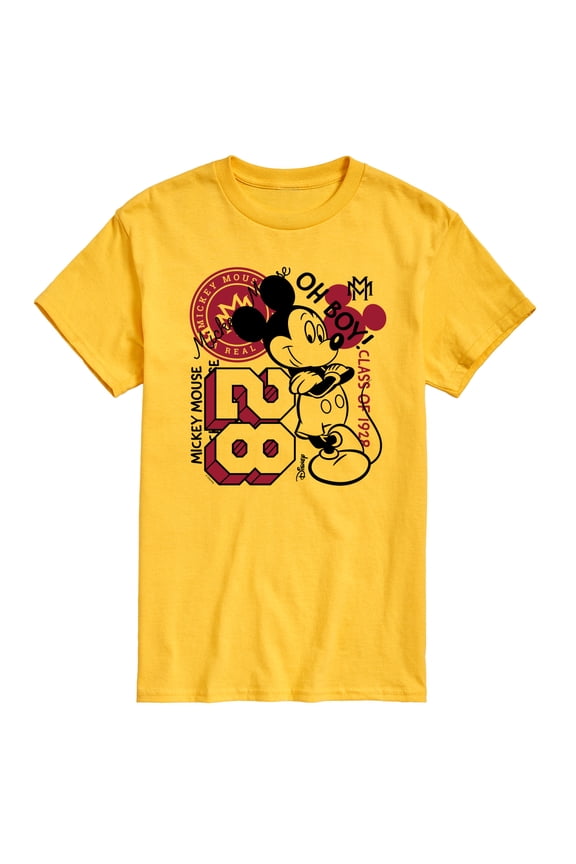 - Collegiate Collage - Men's Short Sleeve Graphic T-Shirt