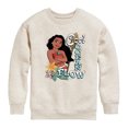 thumbnail image 1 of Disney - Cool Ocean Flow Moana - Toddler & Youth Crewneck Fleece Sweatshirt, 1 of 5