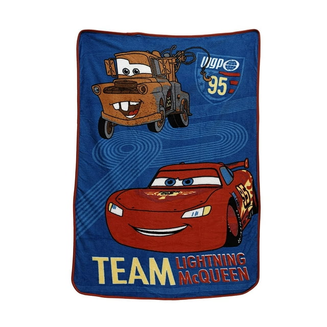 Disney Coral Fleece Blanket, Cars Taking The Race