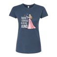 thumbnail image 1 of Disney - Courage In Being Kind  - Juniors Fitted Graphic T-Shirt, 1 of 4