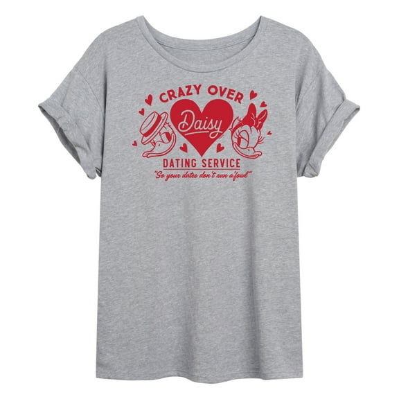 Disney - Crazy Over Daisy - Women's Oversized T-Shirt