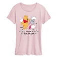 thumbnail image 1 of Winnie The Pooh - Create Own Luck - Women's Short Sleeve Graphic T-Shirt, 1 of 3