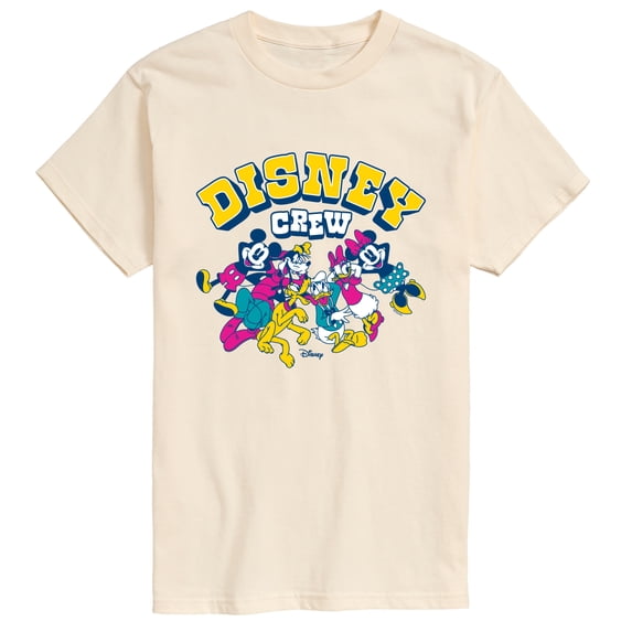 Disney - Crew Group Photo Men's Short Sleeve Graphic T-Shirt