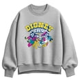 thumbnail image 1 of Disney - Crew Group Photo Oversized Fleece Crew Sweatshirt, 1 of 2