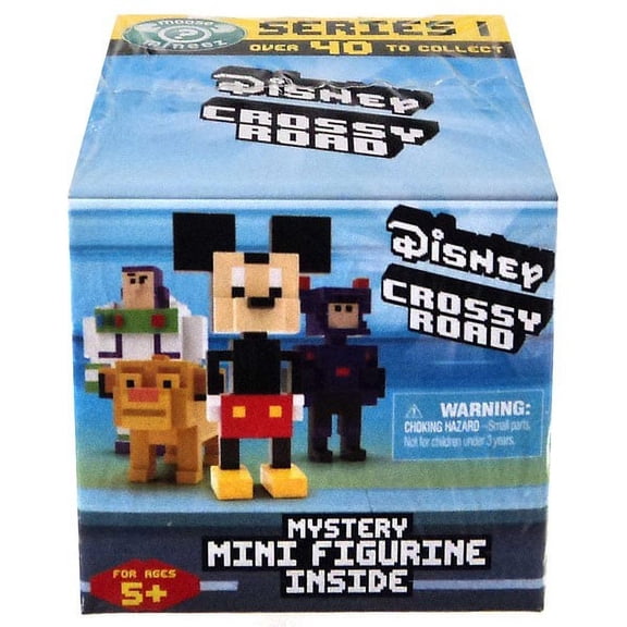 Disney Crossy Road 8 Bit Mini Figures Assorted Characters Action Figures