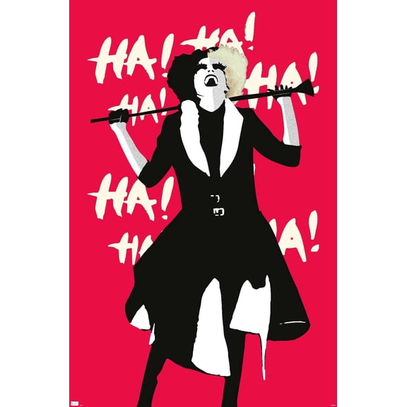 Trends International Disney Cruella - Laugh Wall Poster 14.725" x 22.375" Premium Unframed Version