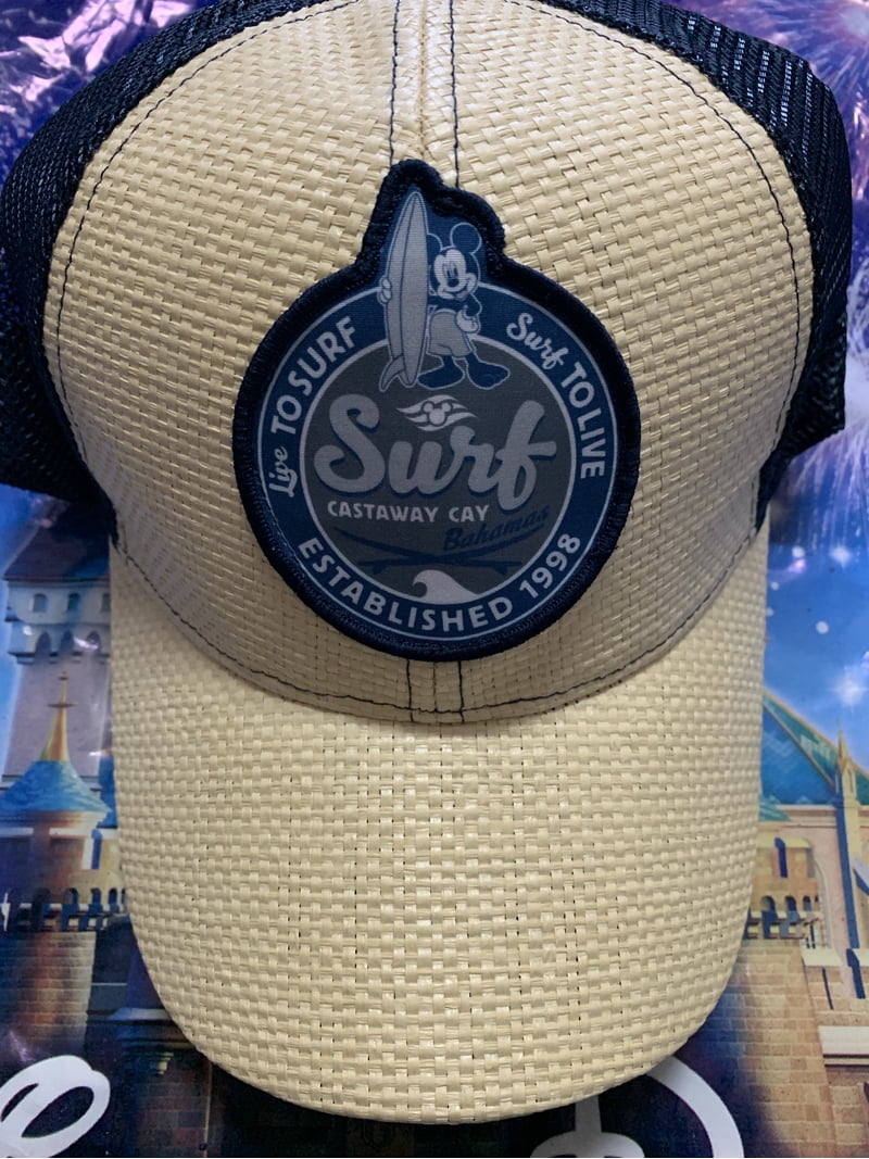 Nwot Disney Blue and Gray Castaway Cay Hat NEW Disney Parks Disney Cruise Line (DCL) - Castaway Cay 5K  main image 3