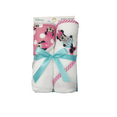 thumbnail image 1 of Disney Cudlie Baby Girl Minnie Mouse 2 Pack Rolled/Carded Hooded Towels in Happy Dots Print, 1 of 2