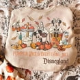 thumbnail image 1 of Disney Cute Mickey & Friends Mouse Pumpkin Spice Everything Nice Autumn Leaves Sweatshirt, Disneyland Resort Fall Vibes Tee, Disney Family 2025 Trip, S-3XL Sweatshirt, 1 of 5