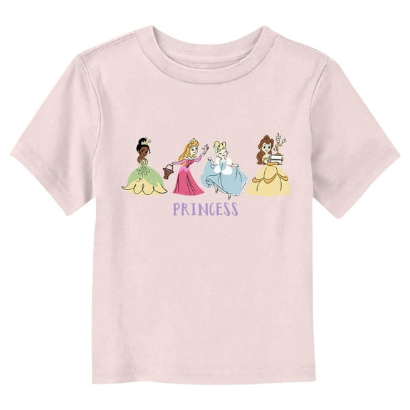 Disney Cute Princess  Graphic T-Shirt