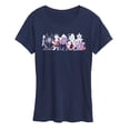 thumbnail image 1 of Disney - Cute Villains - Women's Short Sleeve Graphic T-Shirt, 1 of 4